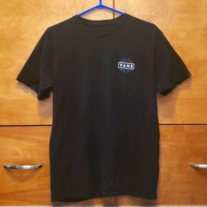 Vans black graphic tee